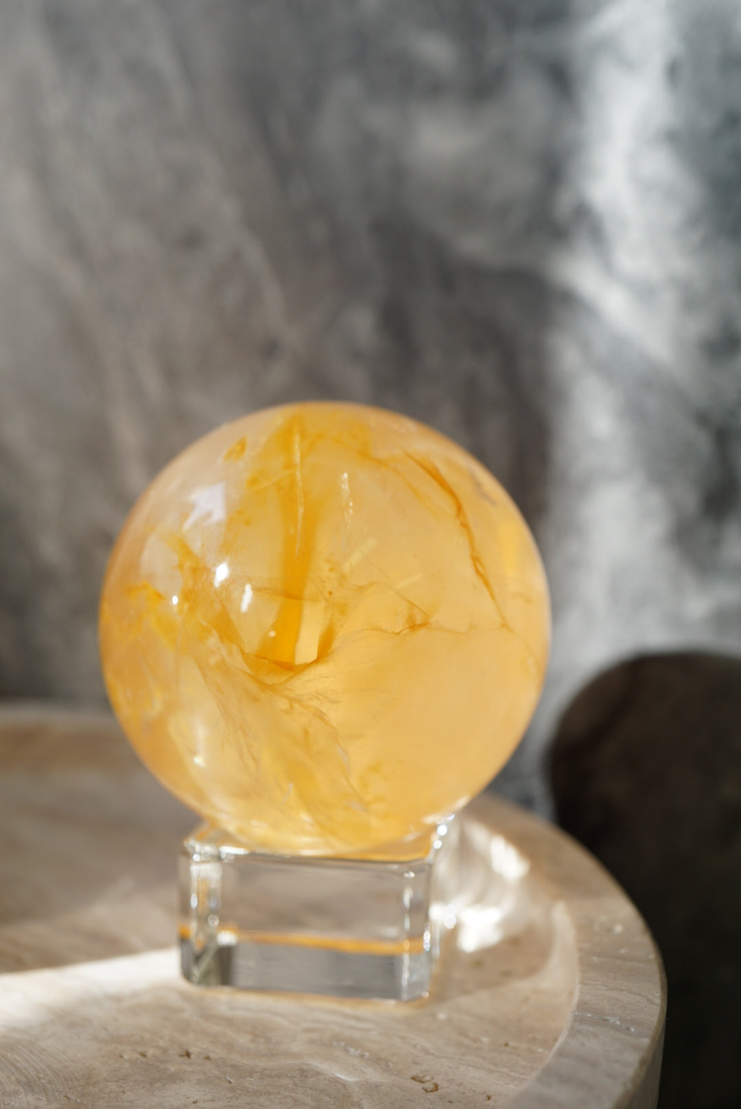 黄金治癒者/黃膠花球 Golden Healer Sphere - ART OF GEM