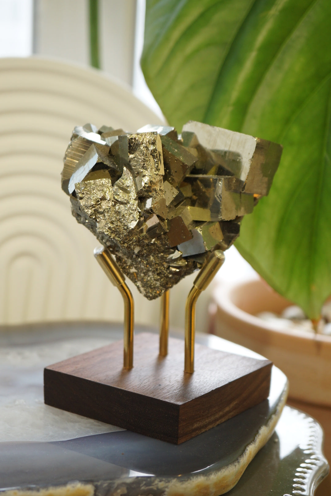 心型秘魯黃鐵礦 Peru Pyrite - ART OF GEM