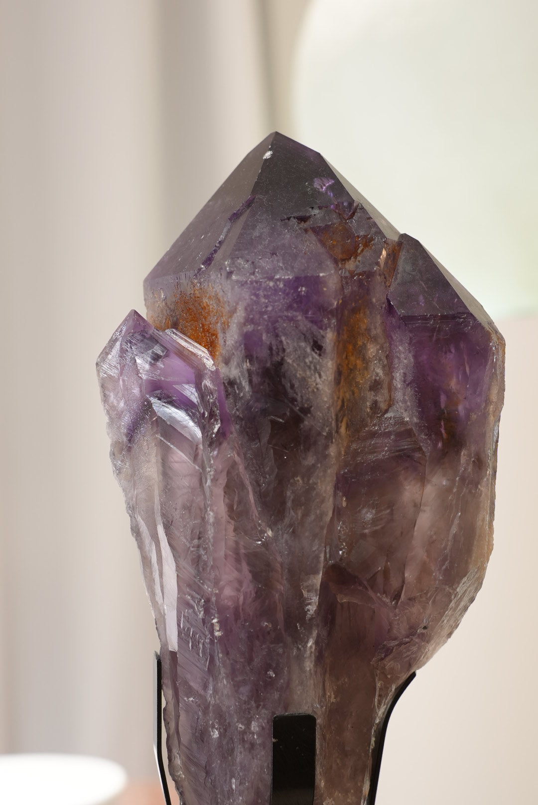 極濃色巴西紫晶權杖A (可旋轉底座) - ART OF GEM