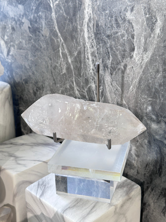 巴西白水晶雙尖 (DT) - ART OF GEM