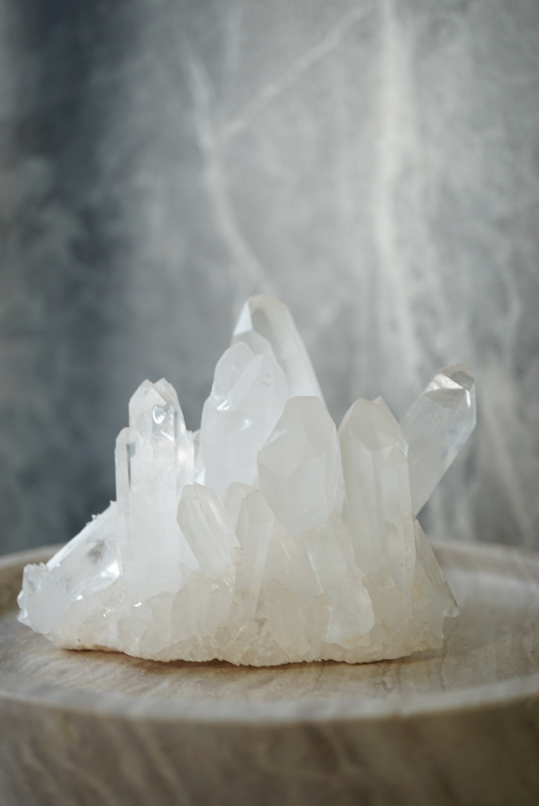巴西白水晶簇 Brazil White Quartz Cluster - ART OF GEM