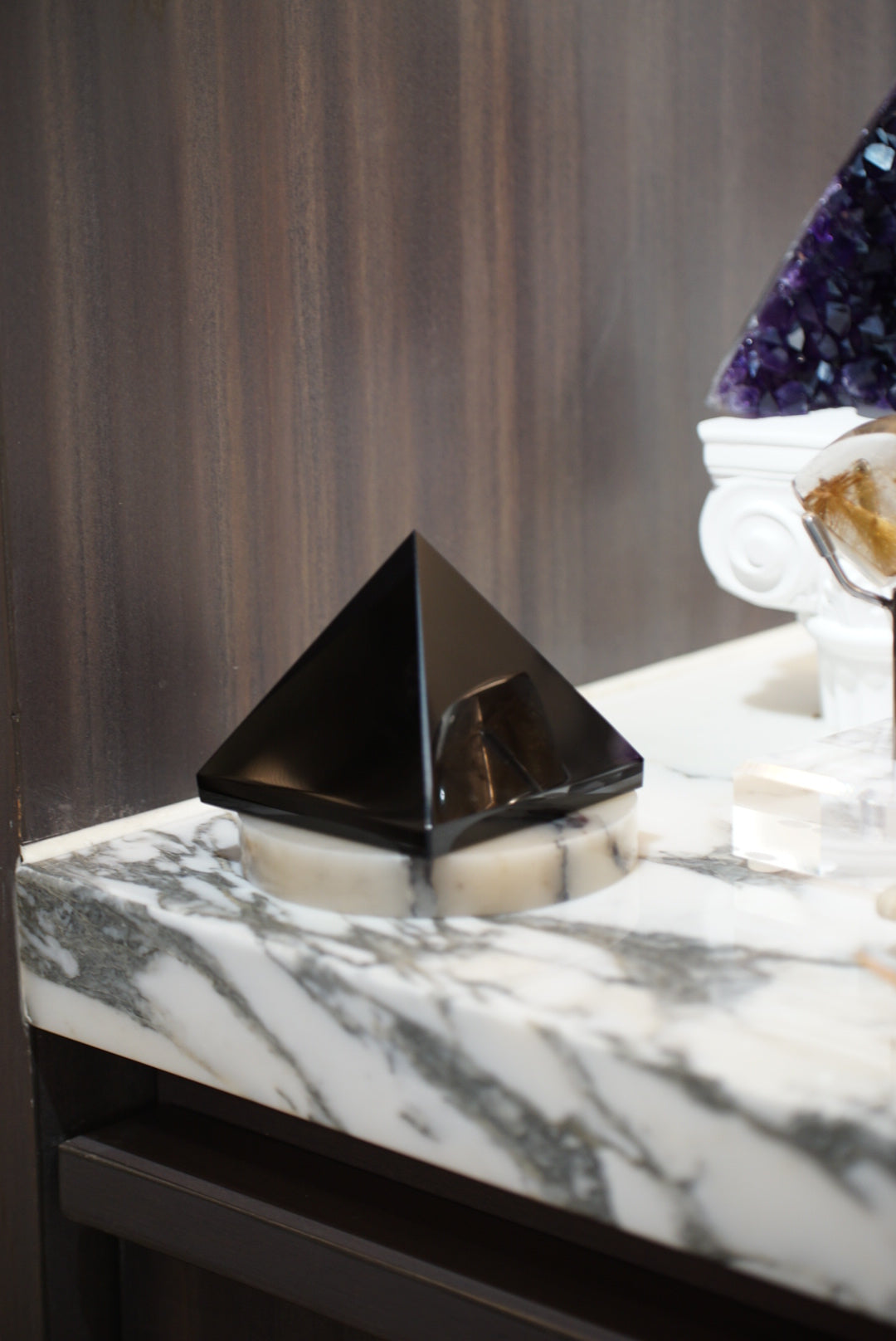 黑曜石金字塔 Black Obsidian Pyramid - ART OF GEM