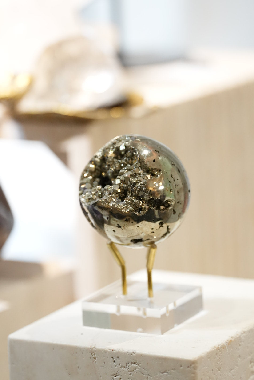 秘魯黃鐵礦球 - ART OF GEM