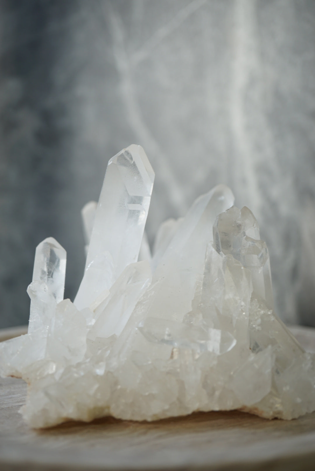 巴西白水晶簇 Brazil White Quartz Cluster - ART OF GEM