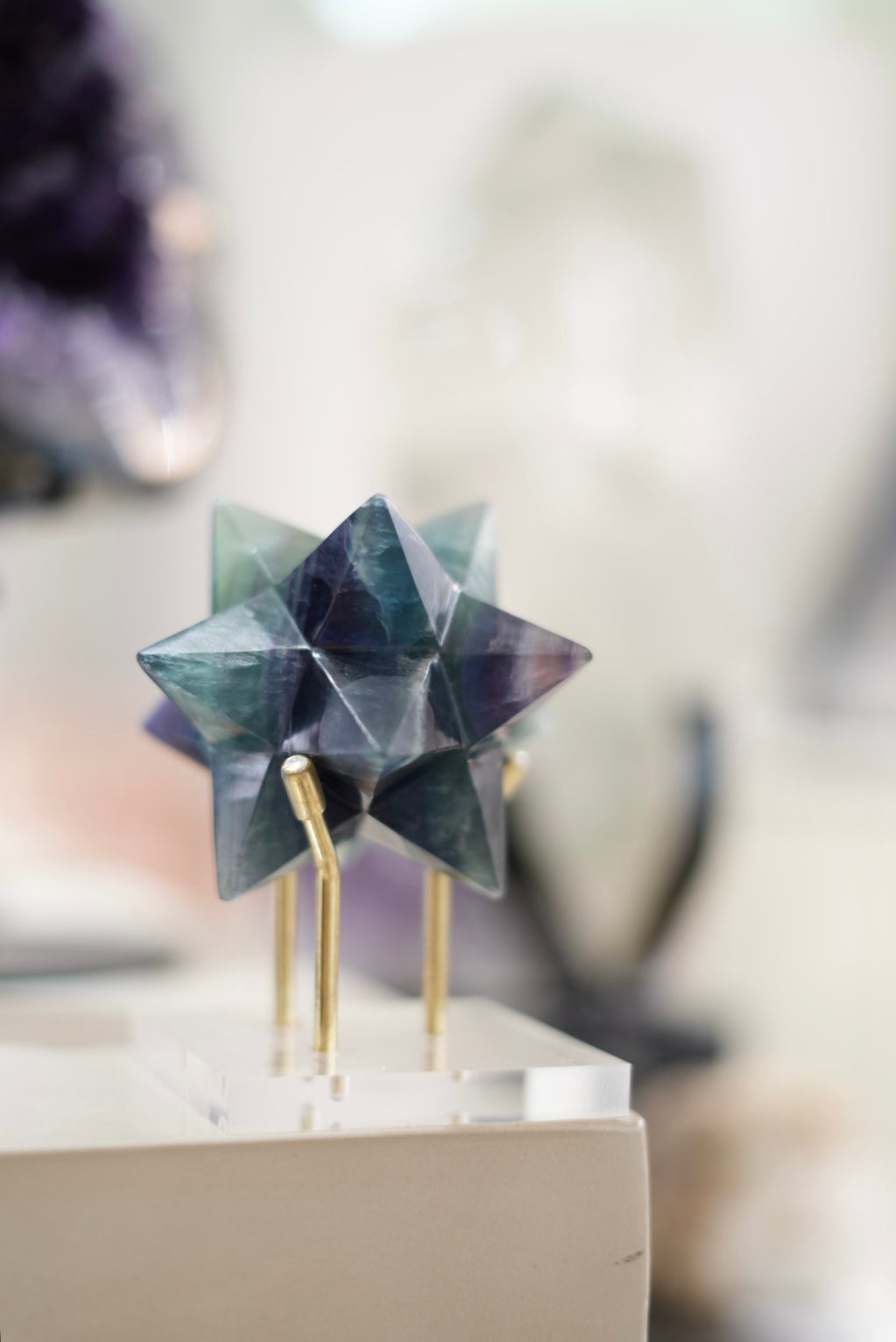 螢石梅爾卡巴 Fluorite Merkaba