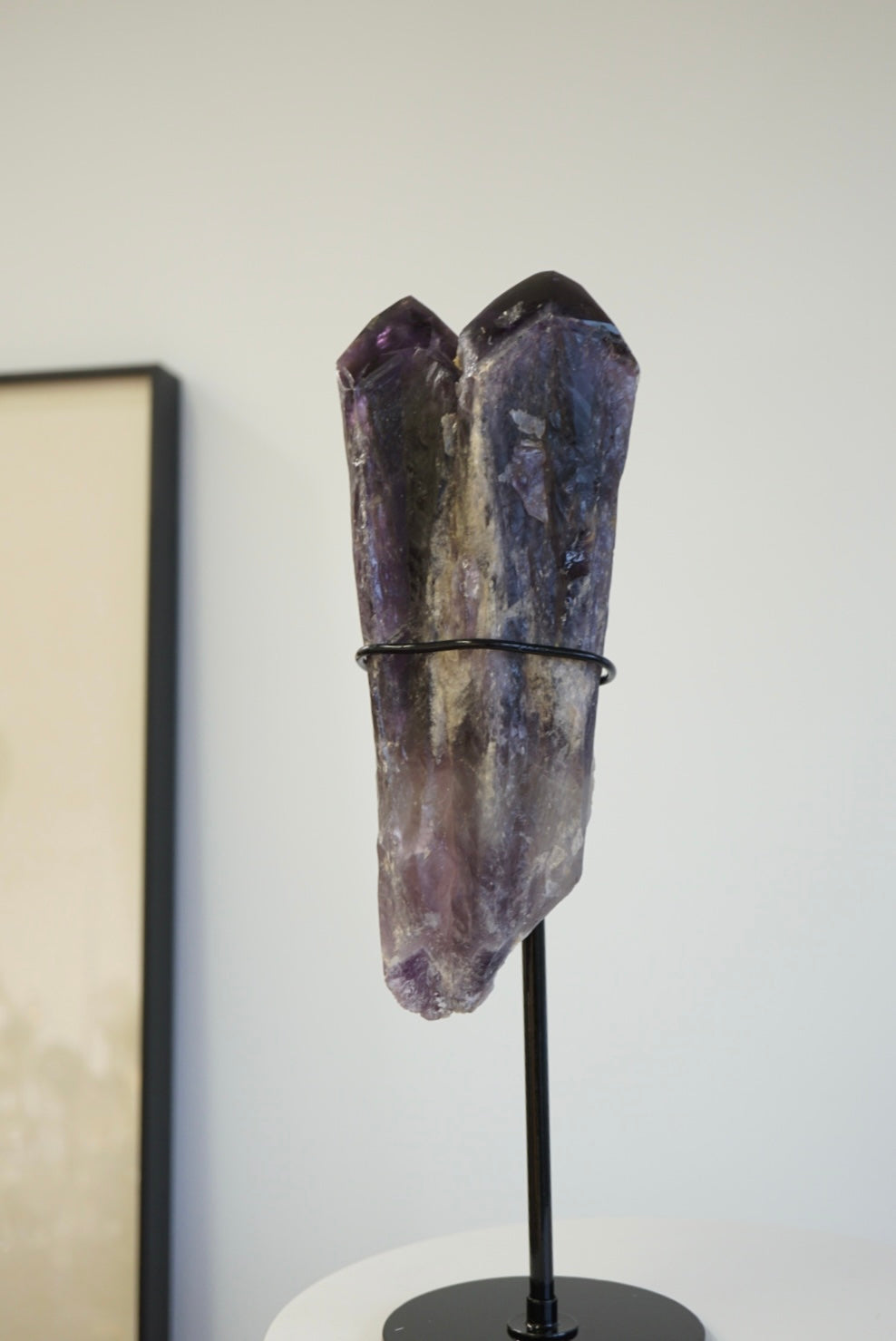 巴西紫晶雙生權杖 Brazil Scepter Amethyst - ART OF GEM