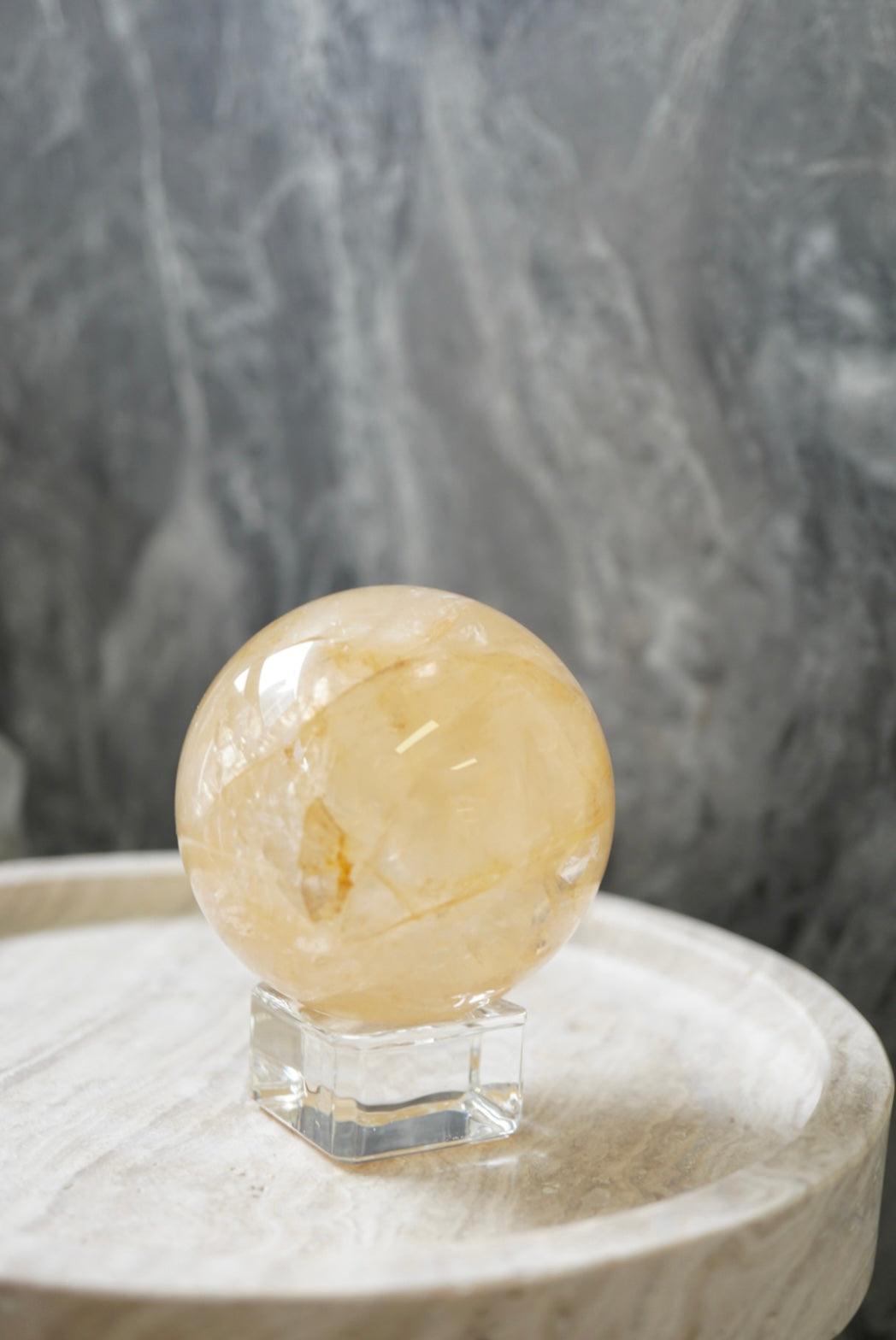 黄金治癒者/黃膠花球 Golden Healer Sphere - ART OF GEM