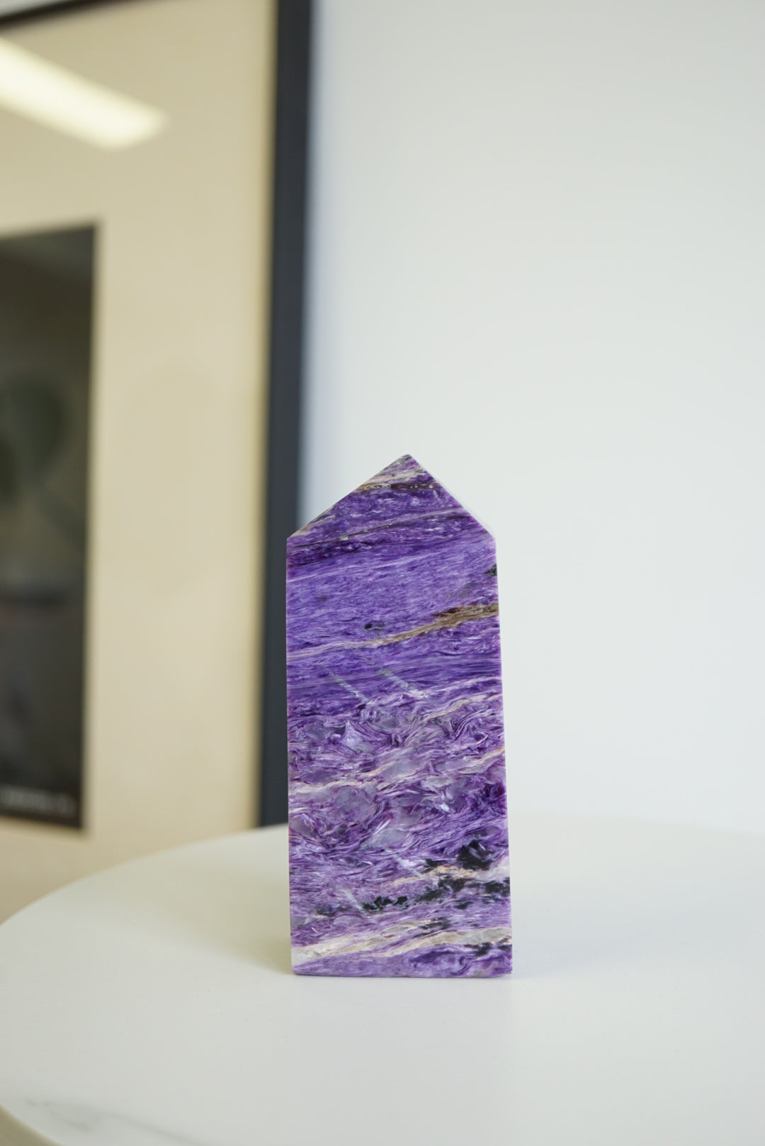 紫龍晶柱 Charoite Tower - ART OF GEM