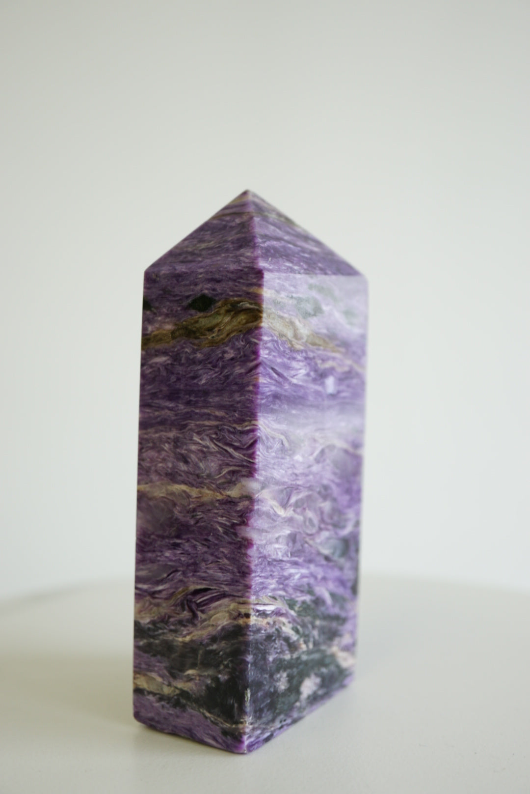紫龍晶柱 Charoite Tower - ART OF GEM