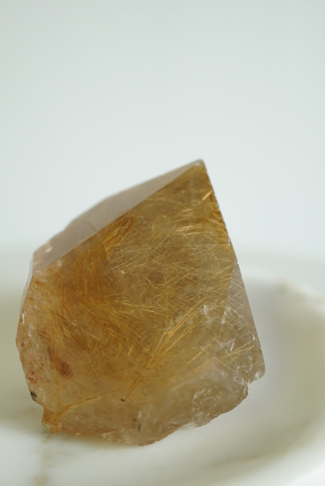 巴西金髮晶原石 Raw Brazil Golden Rutiled Quartz - ART OF GEM