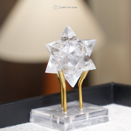 12D 白水晶梅爾卡巴 - ART OF GEM