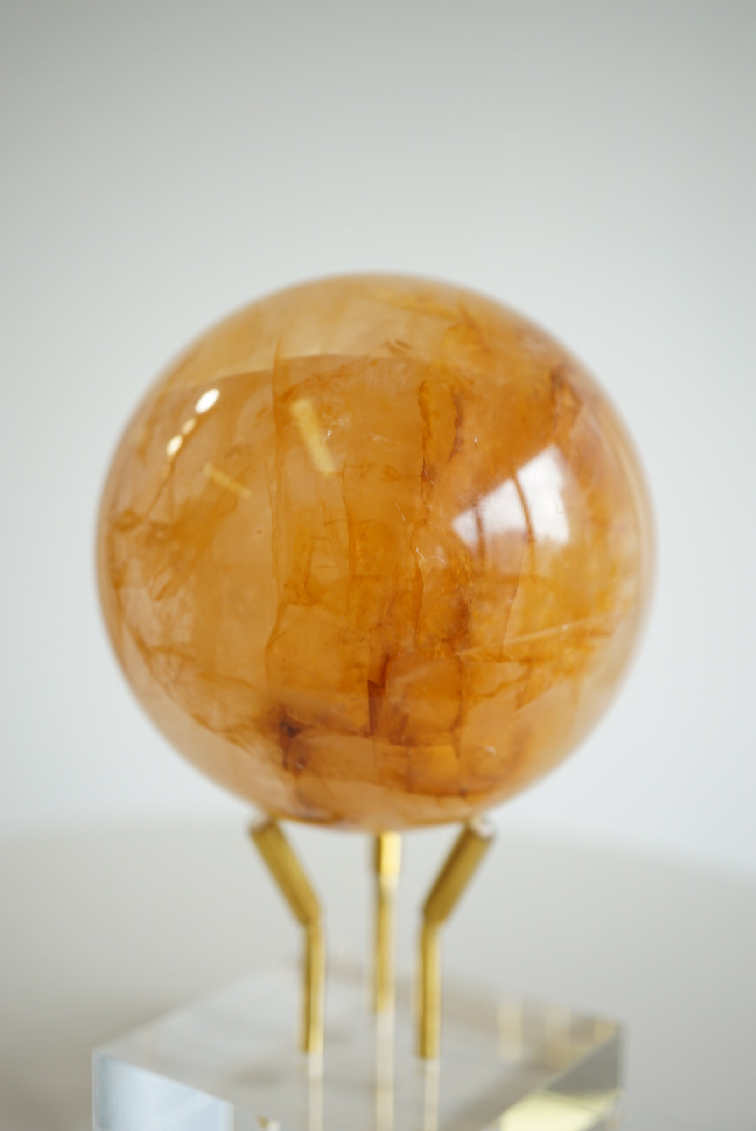 黄金治癒者/黃膠花球 Golden Healer Sphere - ART OF GEM