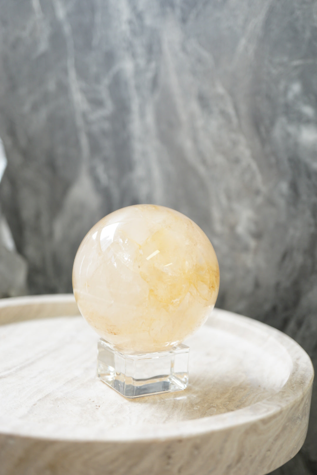 黄金治癒者/黃膠花球 Golden Healer Sphere - ART OF GEM