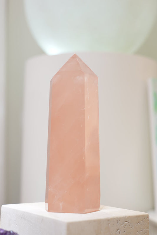 莫桑比亞星光粉晶柱 - ART OF GEM