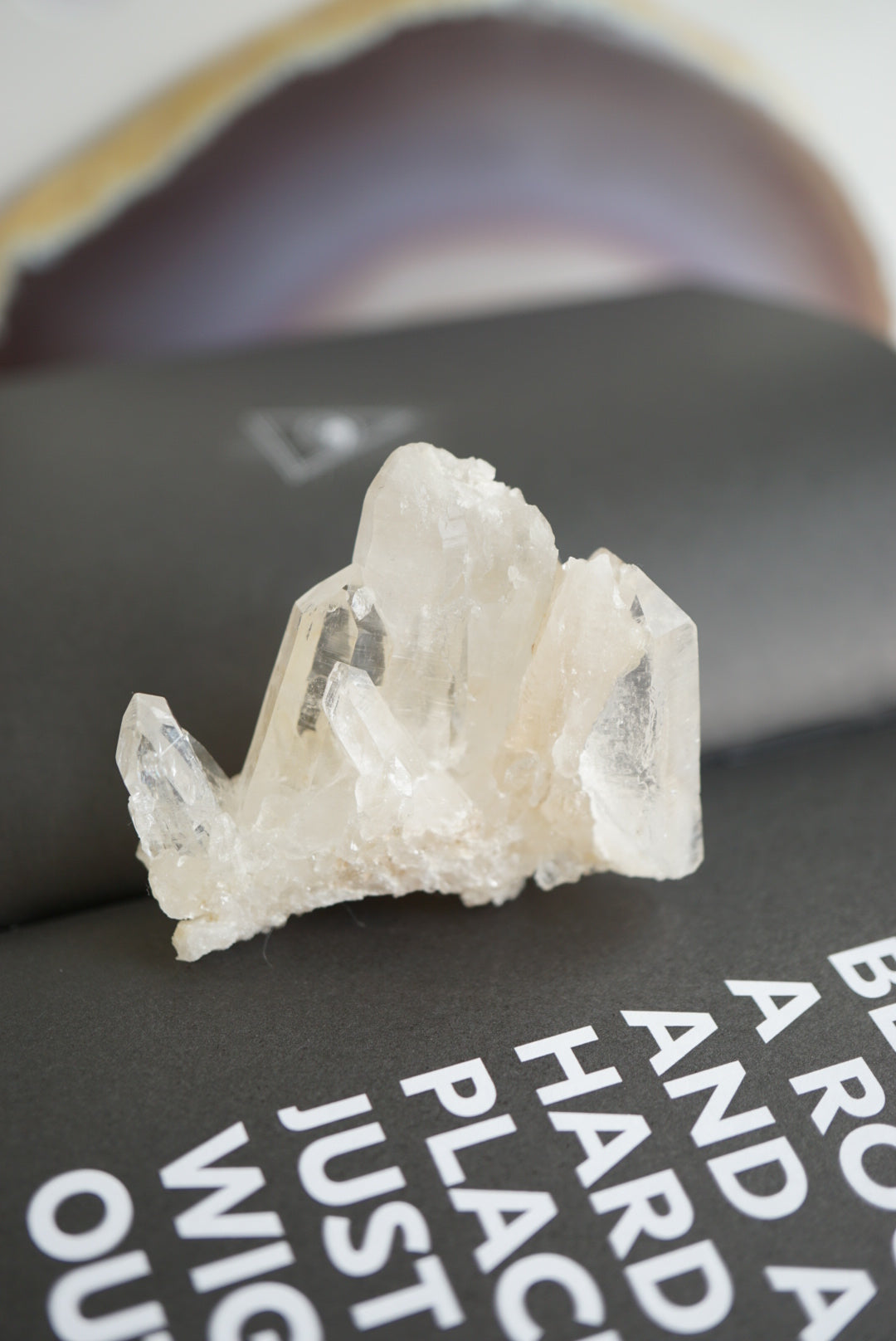 印度喜馬拉雅白水晶簇 India Himalayan White Quartz Cluster - ART OF GEM