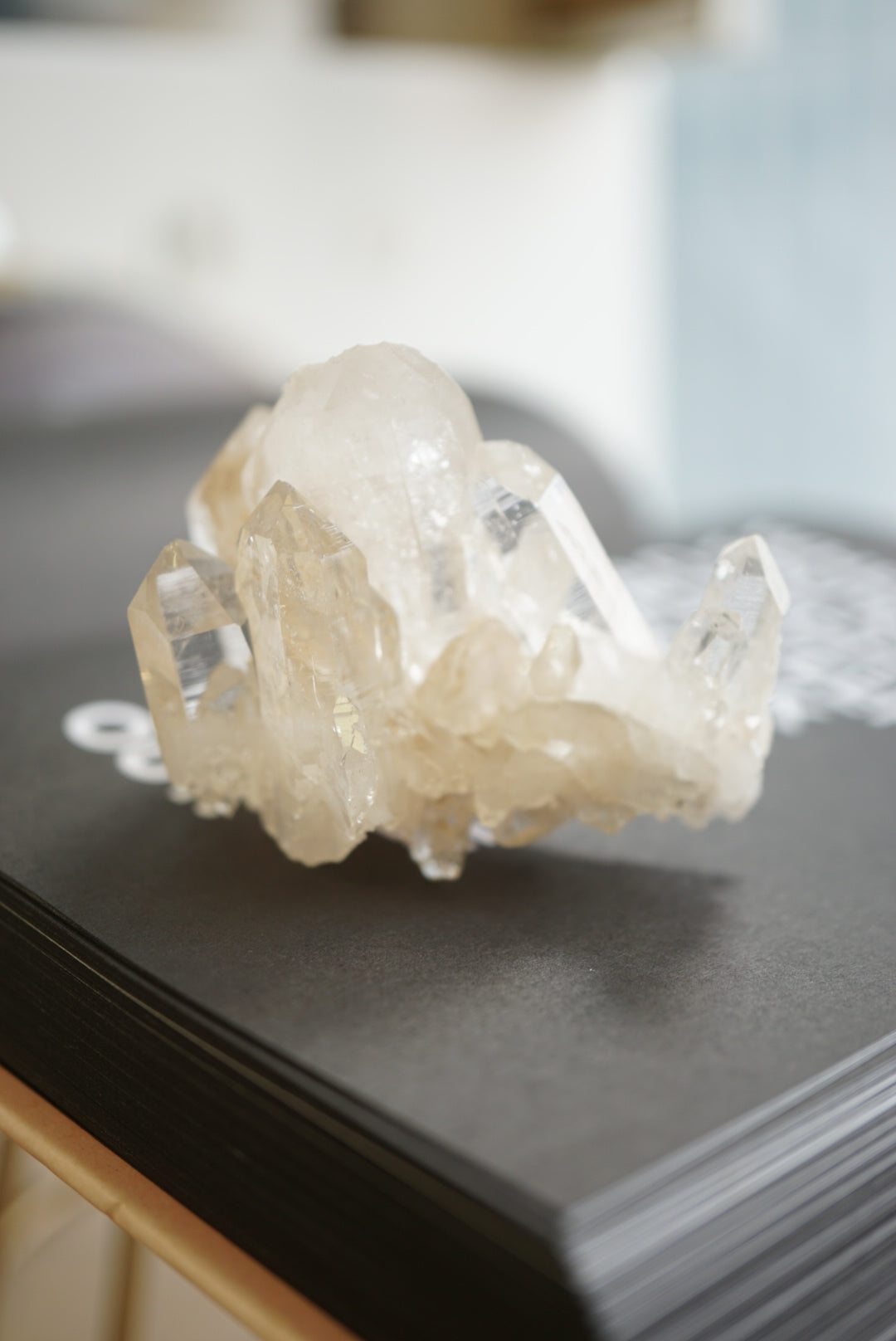 印度喜馬拉雅白水晶簇 India Himalayan White Quartz Cluster - ART OF GEM