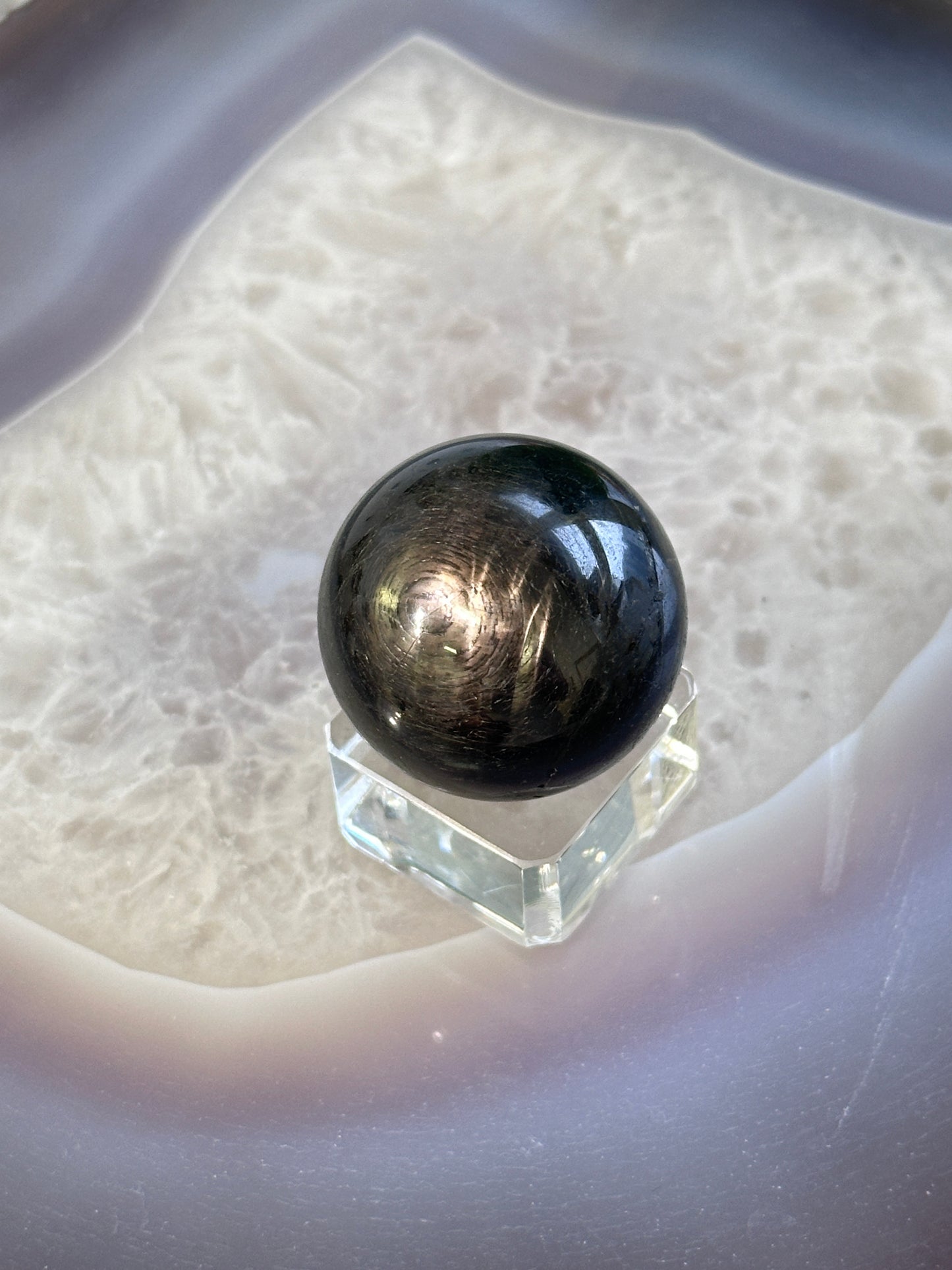 金運石球Hypersthene Sphere - ART OF GEM