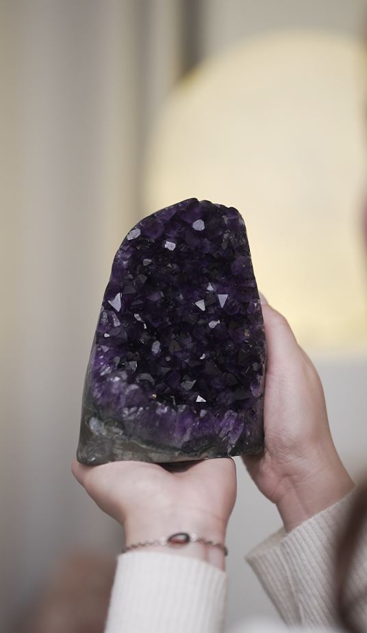 頂級烏拉圭紫水晶鎮 Uruguay Amethyst Cluster - ART OF GEM