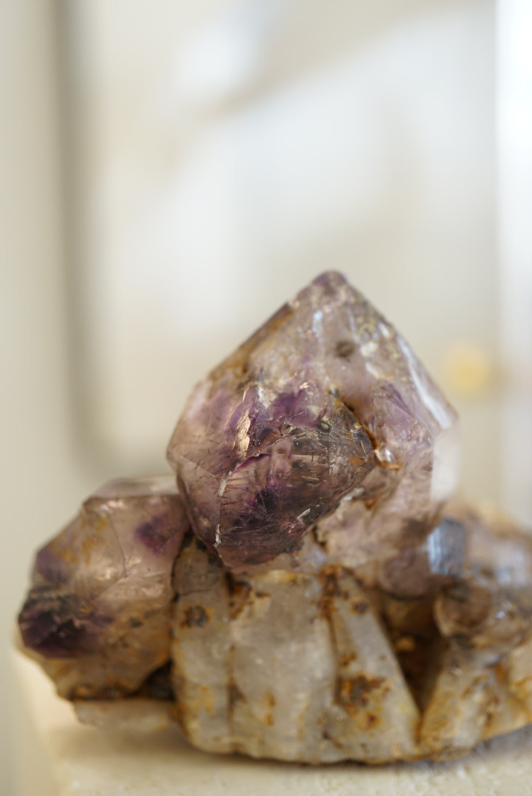 紫髮骨幹超級七晶簇 Raw Super Seven Cluster - ART OF GEM