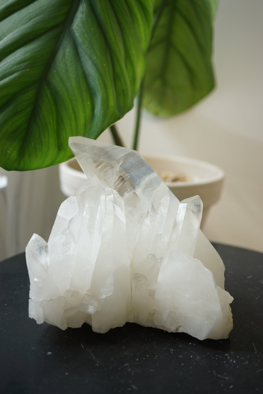 巴西白水晶簇 Brazil White Quartz Cluster - ART OF GEM