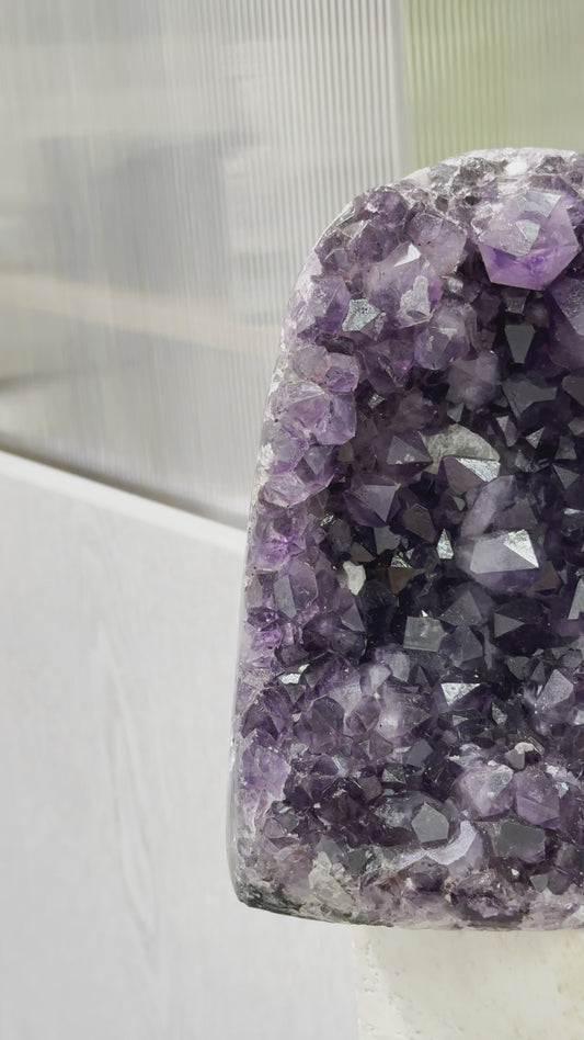 重量級巴西紫晶簇