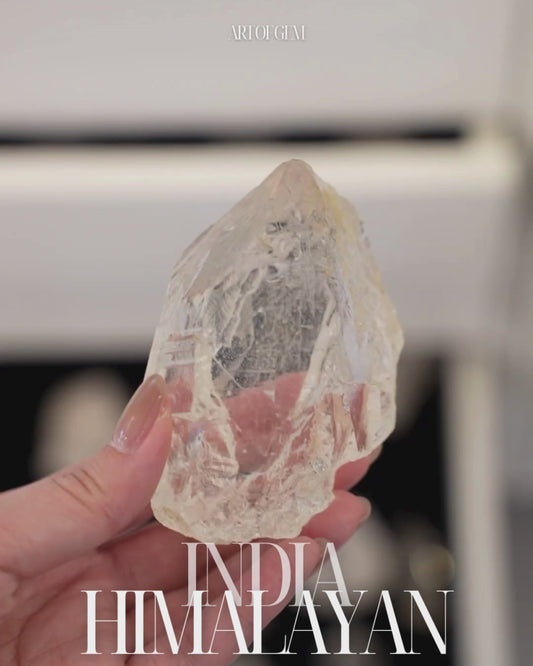 印度喜馬拉雅白水晶