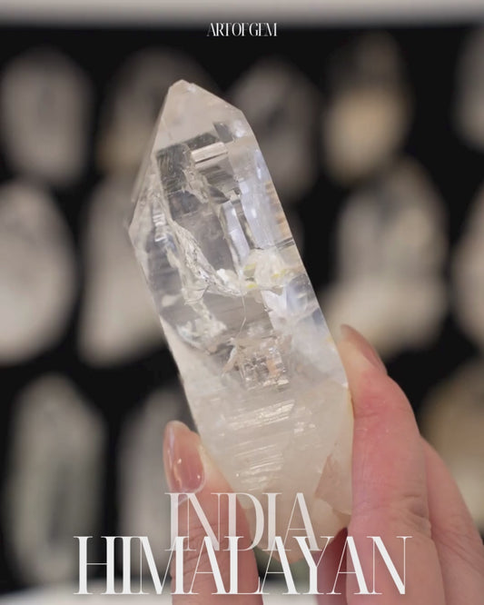 印度喜馬拉雅白水晶