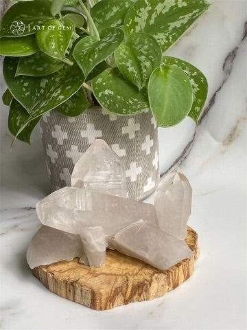 巴西白水晶簇 - ART OF GEM