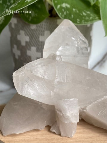 巴西白水晶簇 - ART OF GEM