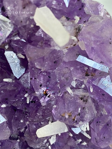 巴西紫晶簇 - ART OF GEM