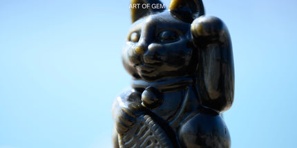 水晶招財貓製作全解析｜匠心雕刻