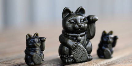 水晶招財貓功效+淨化方法｜提升財運家居風水秘訣