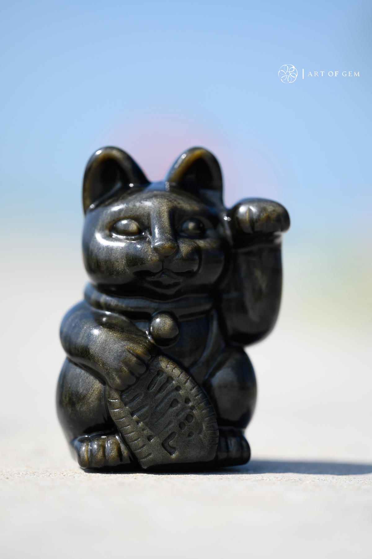 ART OF GEM Crystal Fortune Cat 水晶招財貓