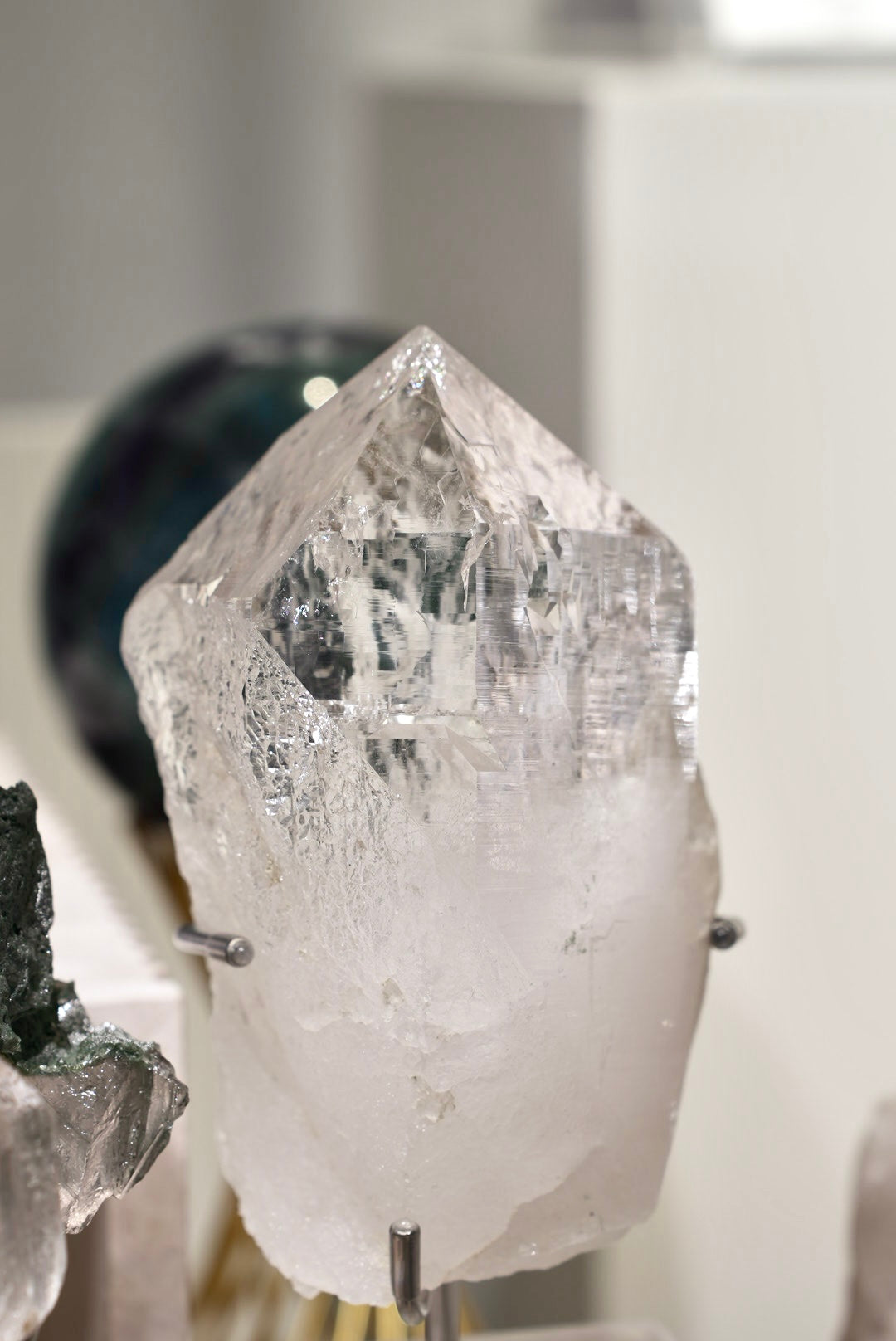 印度喜馬拉雅白水晶（連座）