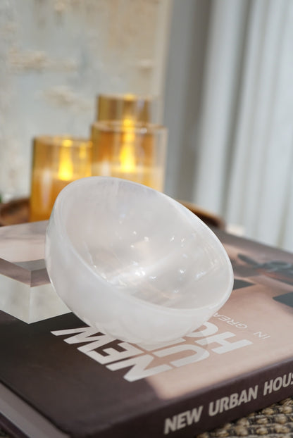 墨西哥透石膏碗 Mexico Selenite Bowl - ART OF GEM 