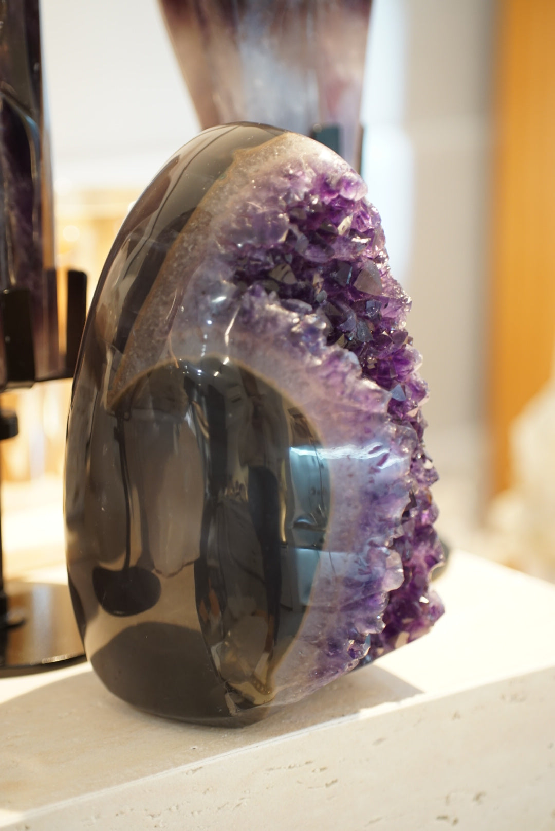 巴西頂級瑪瑙紫水晶鎮 Brazil Amethyst with agate