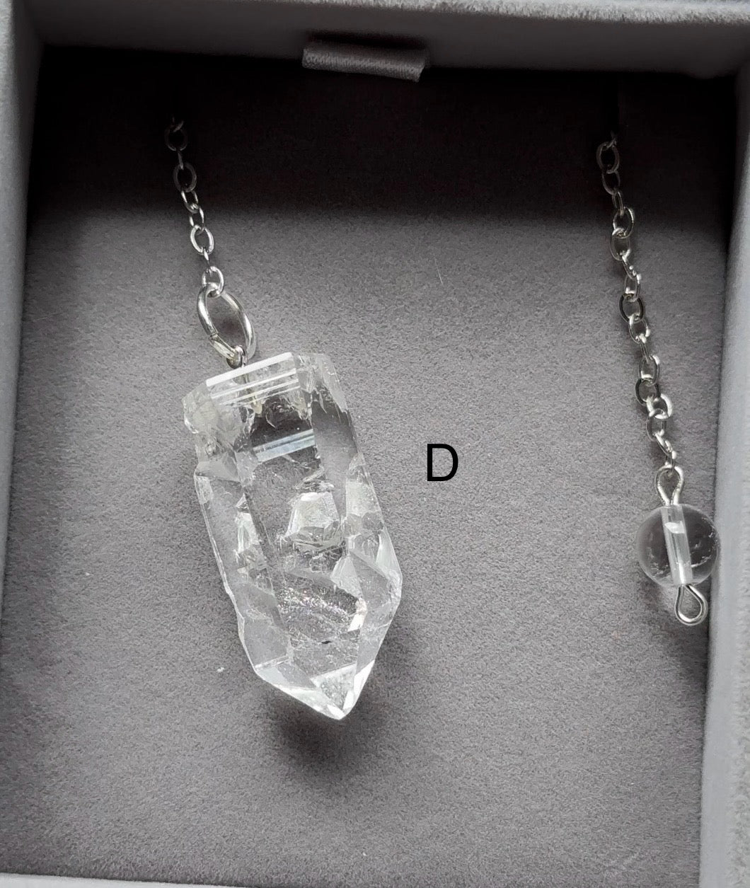 印度喜馬拉雅水晶靈擺 India Himalayan quartz pendulum