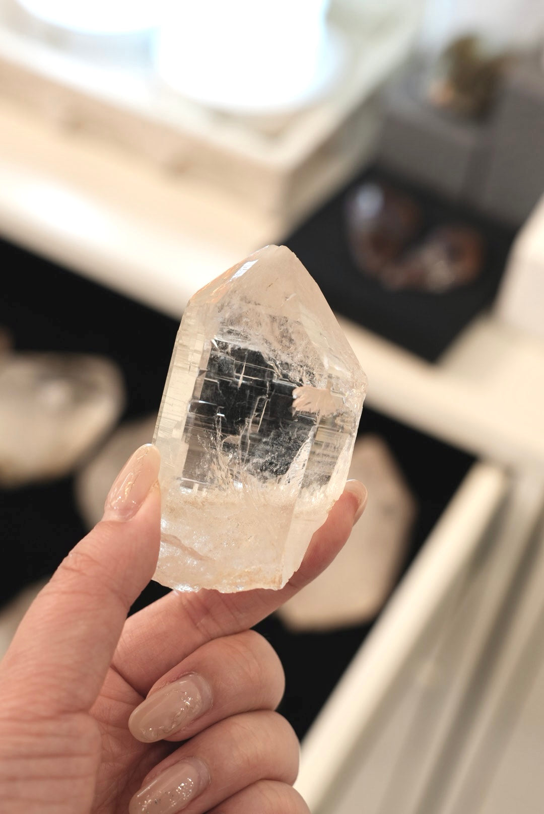 Indian Himalayan white quartz 