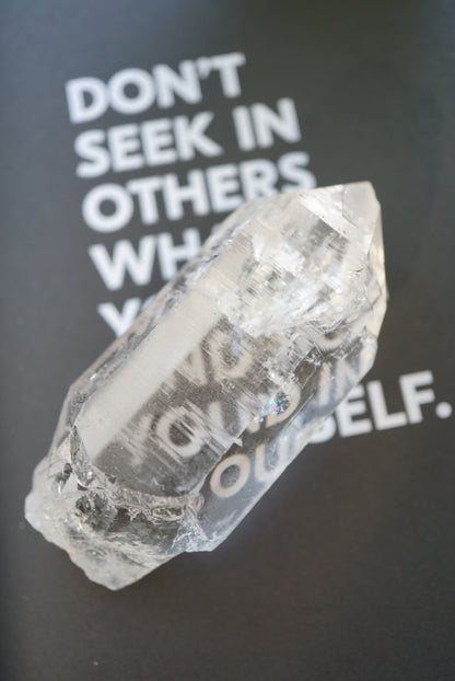 印度喜馬拉雅白水晶 India Himalayan White Quartz - ART OF GEM 