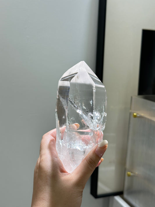 巴西雷姆尼亞種子白水晶 Lemurian Seed Crystal