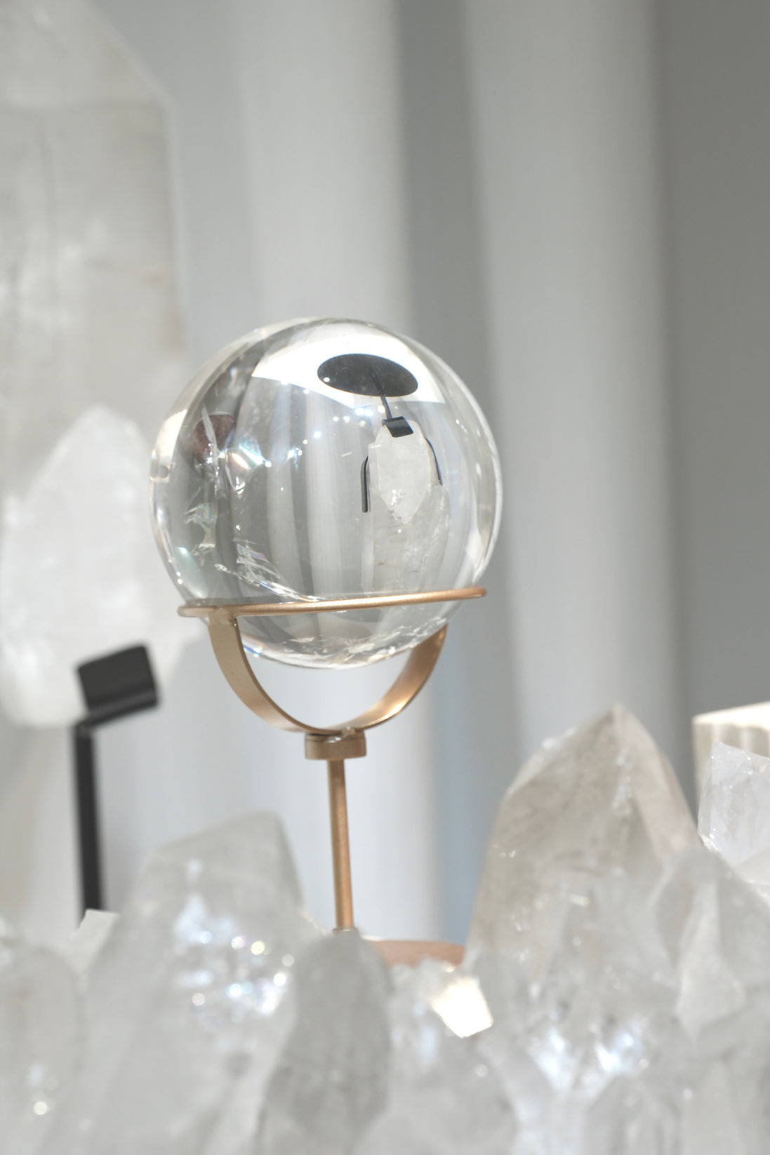 頂級10cm 巴西白水晶球 - ART OF GEM 