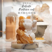 Original Design Calcite Fortune Cat [wealth energy]