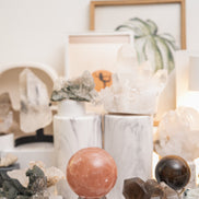 11cm 馬達加斯加粉晶球 - ART OF GEM 