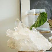 12KG 重量級巴西白水晶簇 - ART OF GEM 