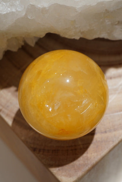 黄金治癒者/黃膠花球 Golden Healer Sphere - ART OF GEM 