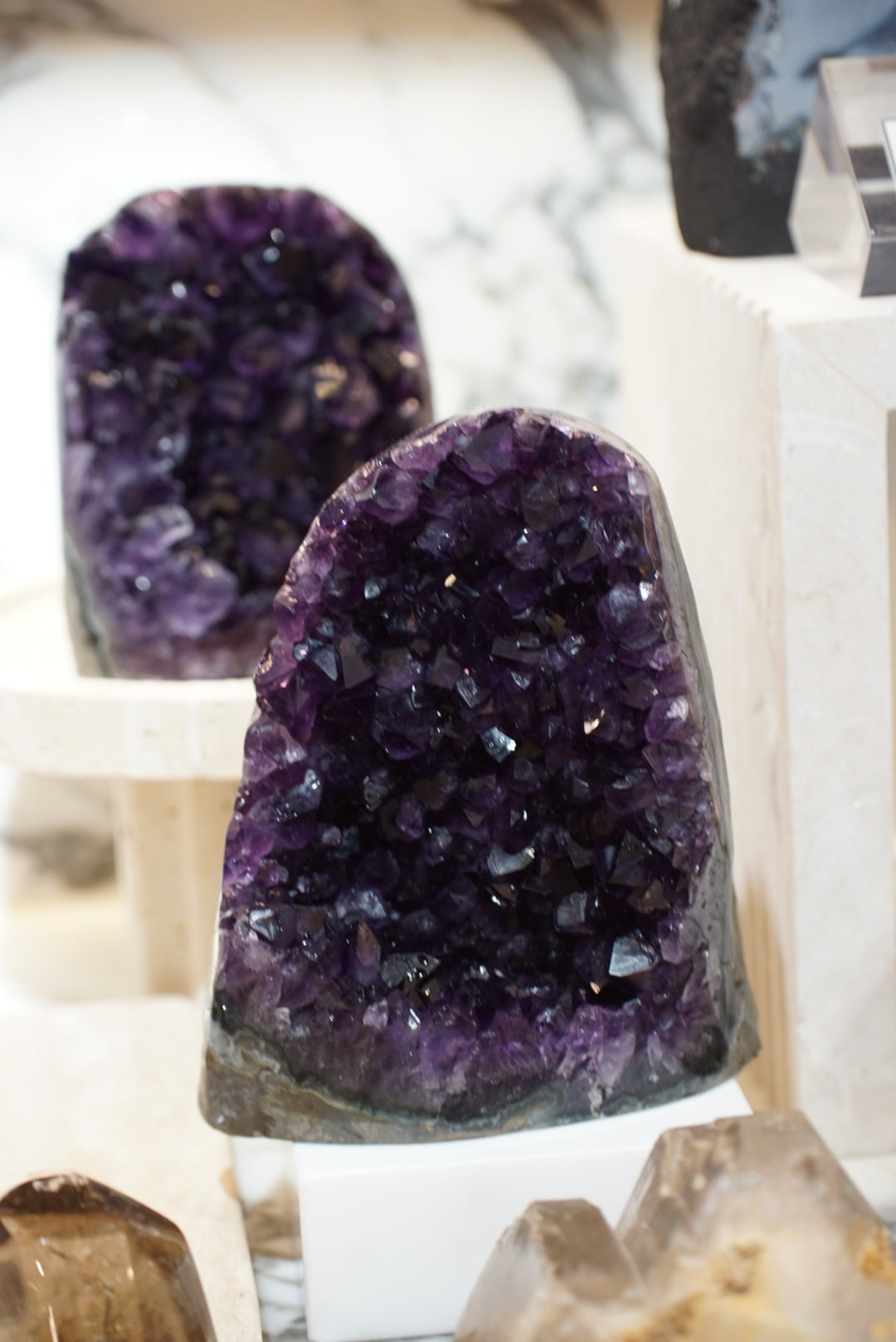 頂級烏拉圭紫水晶鎮  Uruguay Amethyst Cluster - ART OF GEM 