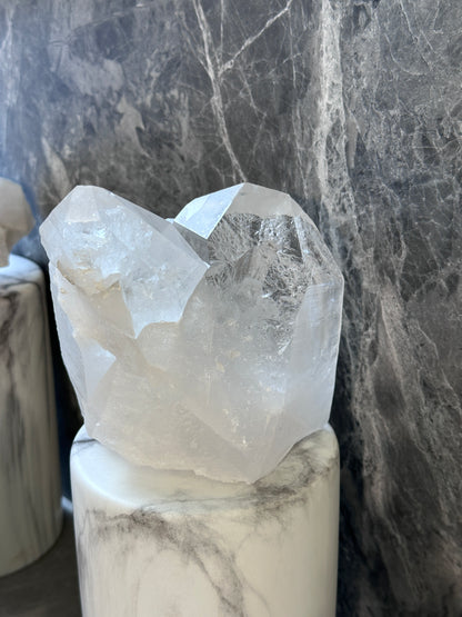 2.1KG巴西白水晶簇 Brazil White Quartz Cluster - ART OF GEM 