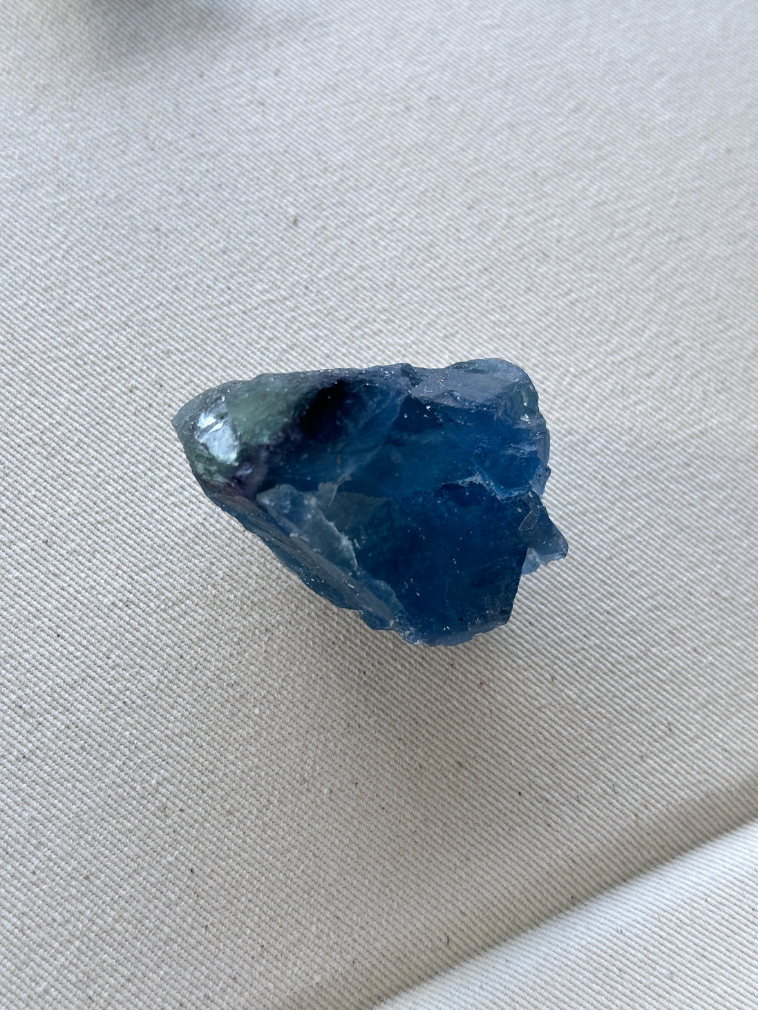 巴西藍綠螢石原石（20-30mm) - ART OF GEM 
