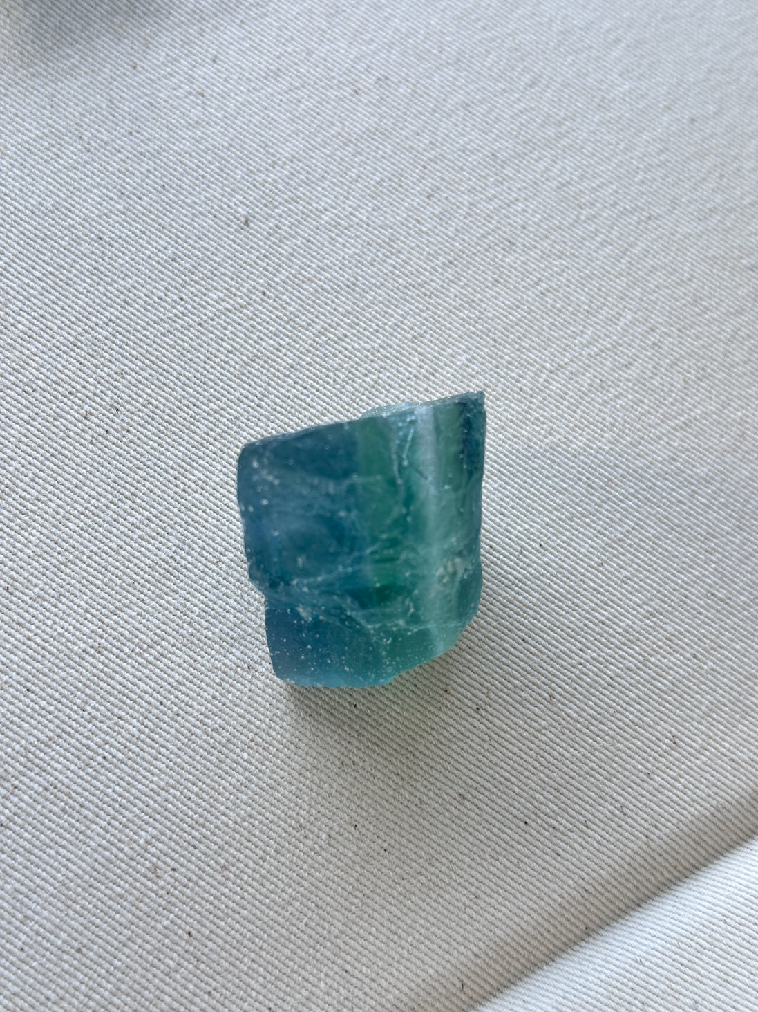 巴西藍綠螢石原石（20-30mm) - ART OF GEM 