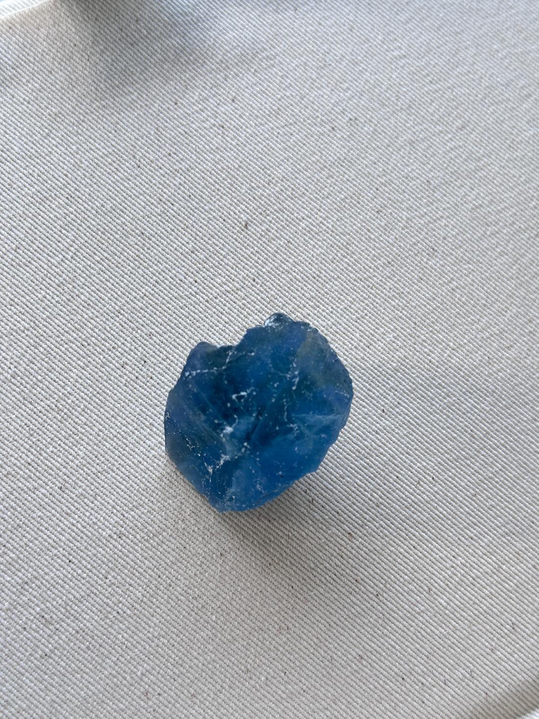 巴西藍綠螢石原石（20-30mm) - ART OF GEM 